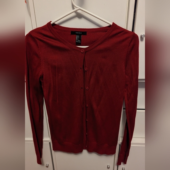 forever21 sweater light cardigan - Picture 1 of 3